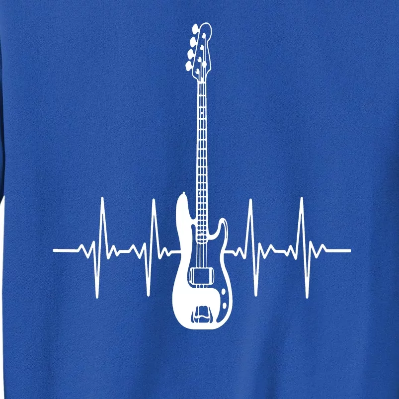 Acoustic Guitar Heartbeat Guitar Musician Sweatshirt