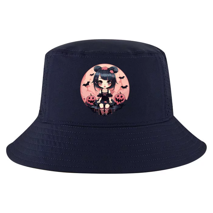 Anime Girls Halloween Otaku Manga Graphic Cool Comfort Performance Bucket Hat