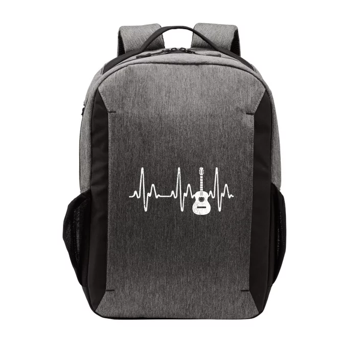 Acoustic Guitar Heartbeat Guitar Musician Vector Backpack