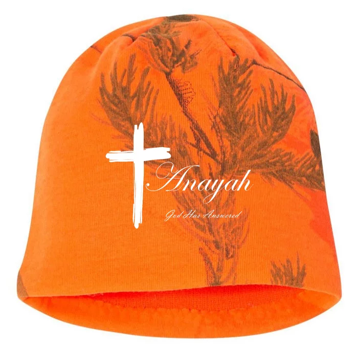 Anayah God Has Answered Kati - Camo Knit Beanie