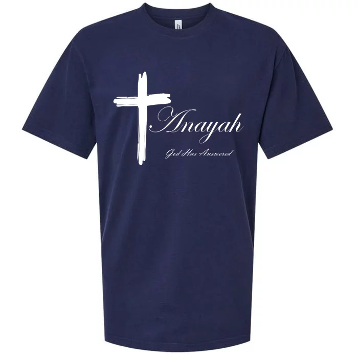 Anayah God Has Answered Sueded Cloud Jersey T-Shirt