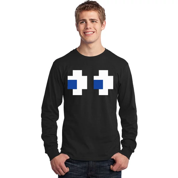 Arcade Gaming Halloween Ghost Costume Tall Long Sleeve T-Shirt