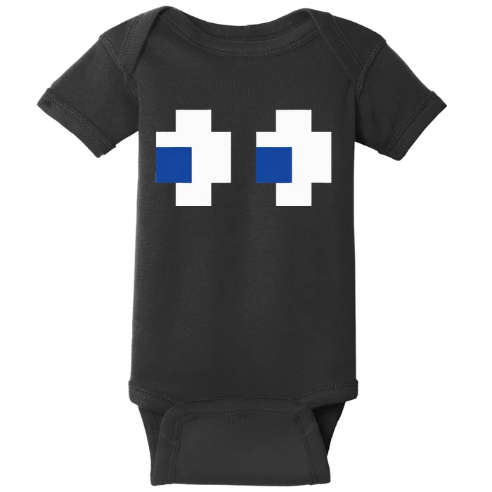 Arcade Gaming Halloween Ghost Costume Baby Bodysuit