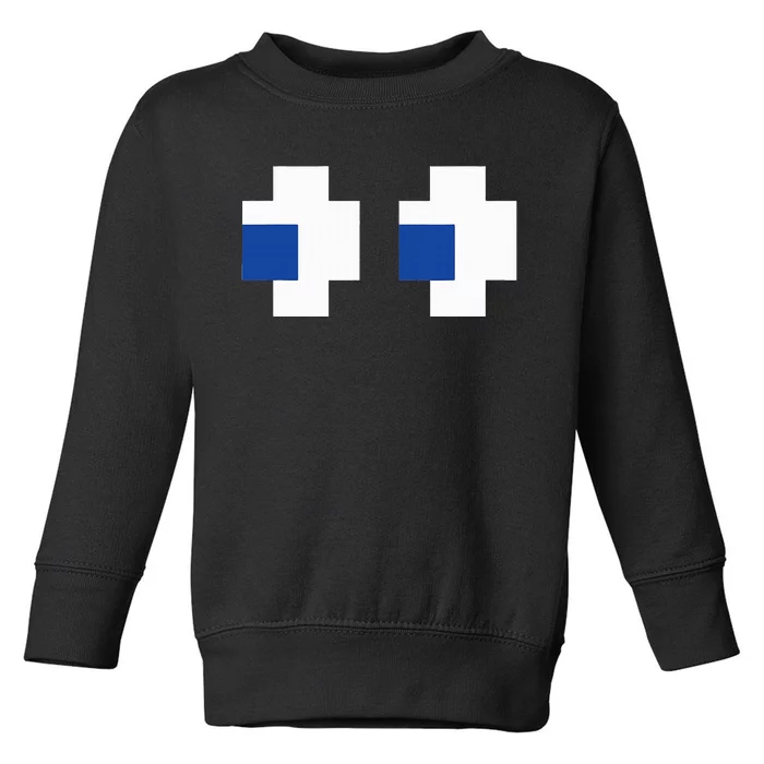 Arcade Gaming Halloween Ghost Costume Toddler Sweatshirt