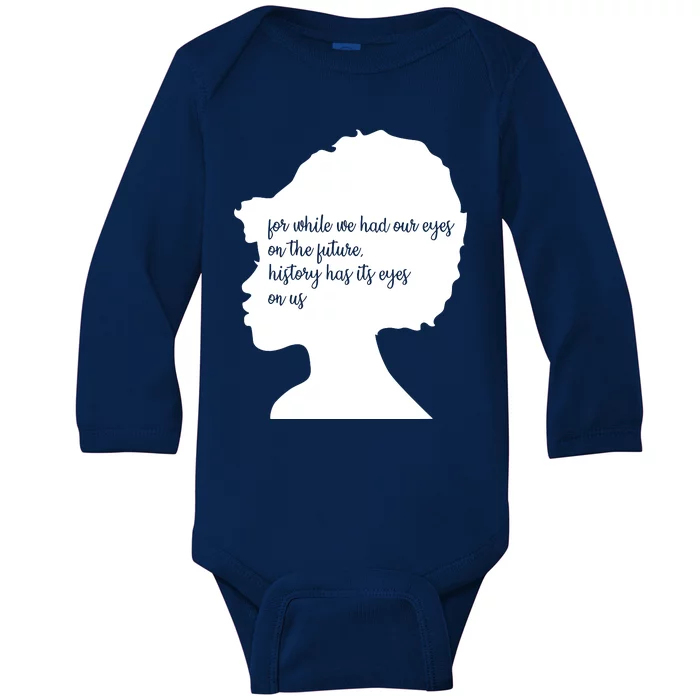 Amanda Gorman Inauguration Poem Poet Poetry January Baby Long Sleeve Bodysuit