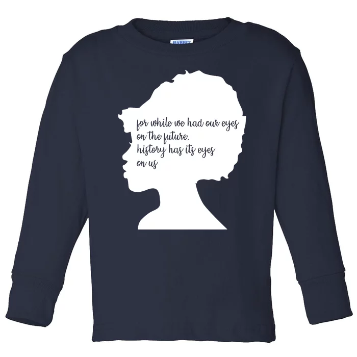 Amanda Gorman Inauguration Poem Poet Poetry January Toddler Long Sleeve Shirt