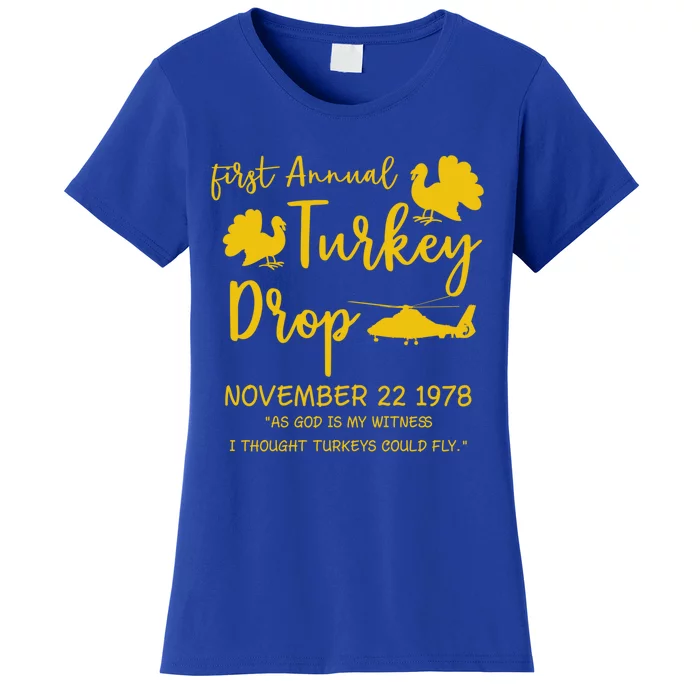 As God Is My Witness I Thought Turkeys Could Flyfunny Gift Women's T-Shirt