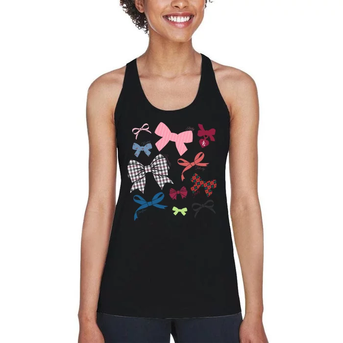 American Girl Iconic Hair Bows Women's Racerback Tank