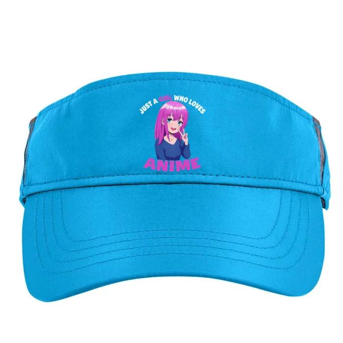 Anime Girln Just A Girl Who Loves Anime Adult Drive Performance Visor