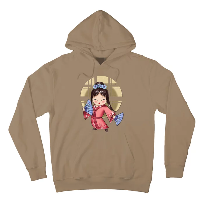 Anime Geisha Japanese Art Japan Woman Geisha Hoodie