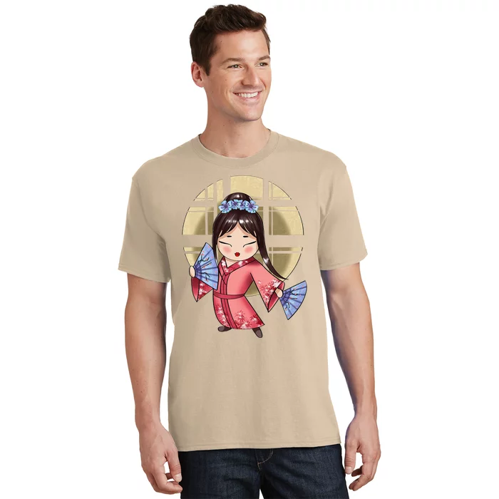 Anime Geisha Japanese Art Japan Woman Geisha T-Shirt