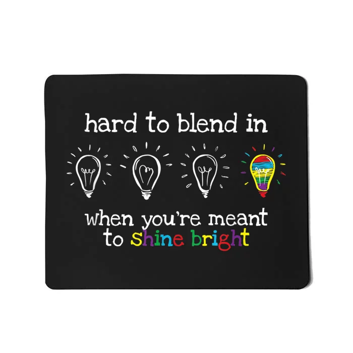 Autistic Gifts k.i.d.s m.e.n Wom.e.n Colorful Autism Awareness Mousepad