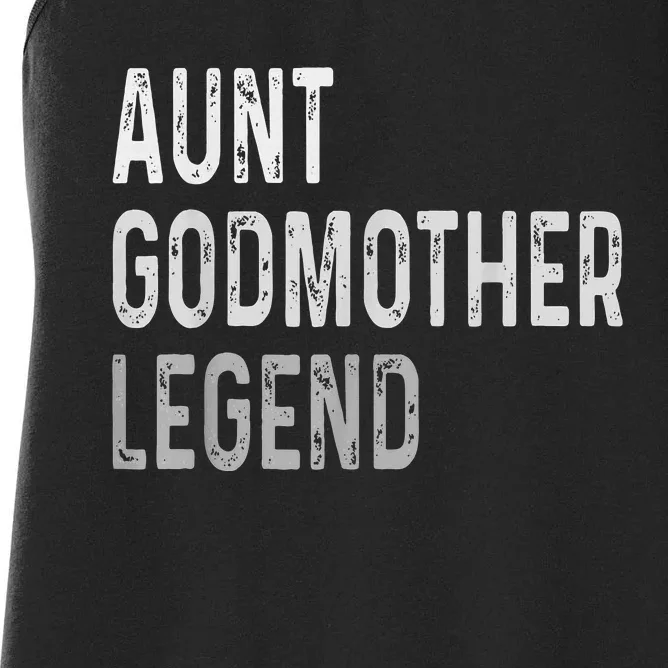 Aunt Godmother Legend Women's Racerback Tank