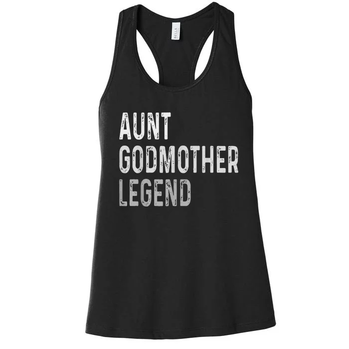 Aunt Godmother Legend Women's Racerback Tank