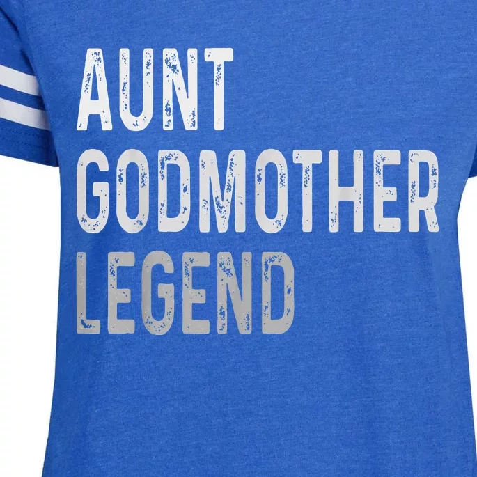 Aunt Godmother Legend Enza Ladies Jersey Football T-Shirt