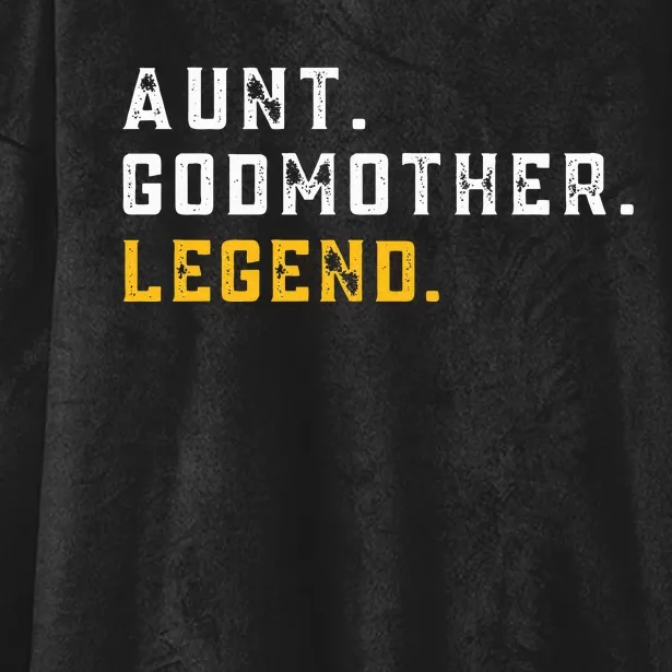 Aunt Godmother Legend Sweater Godmother Sister In Law. Hooded Wearable Blanket