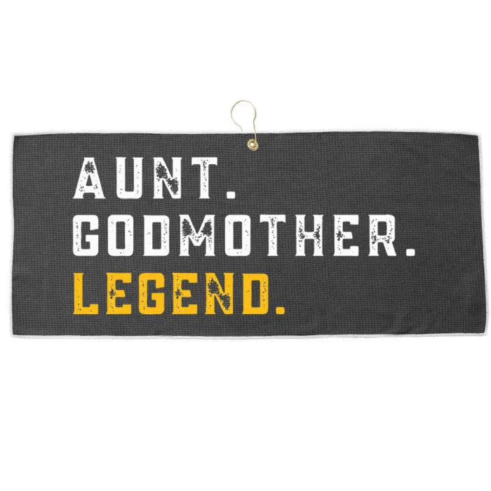 Aunt Godmother Legend Sweater Godmother Sister In Law. Large Microfiber Waffle Golf Towel