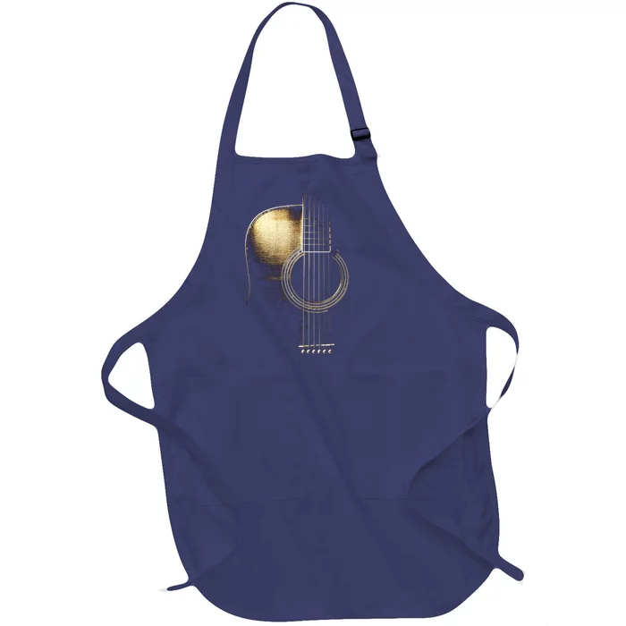 Acoustic Guitar Lite (Please See Description) Full-Length Apron With Pocket