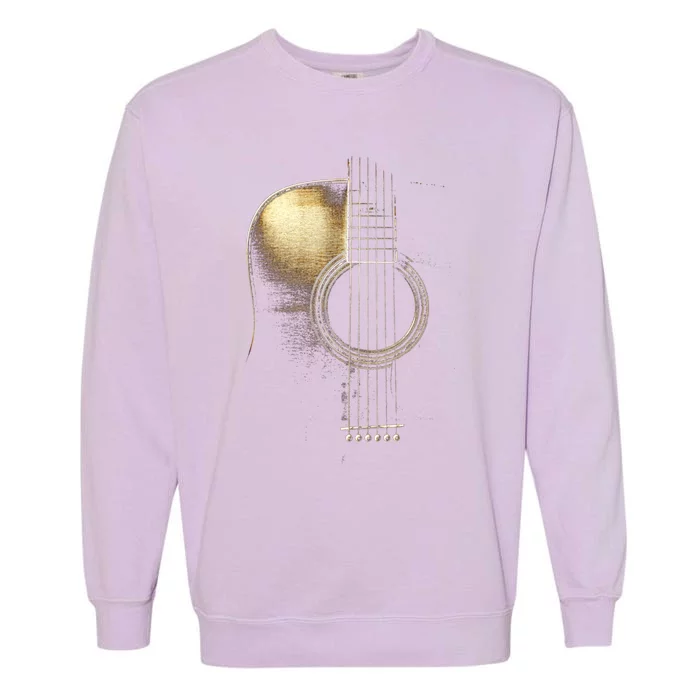 Acoustic Guitar Lite (Please See Description) Garment-Dyed Sweatshirt