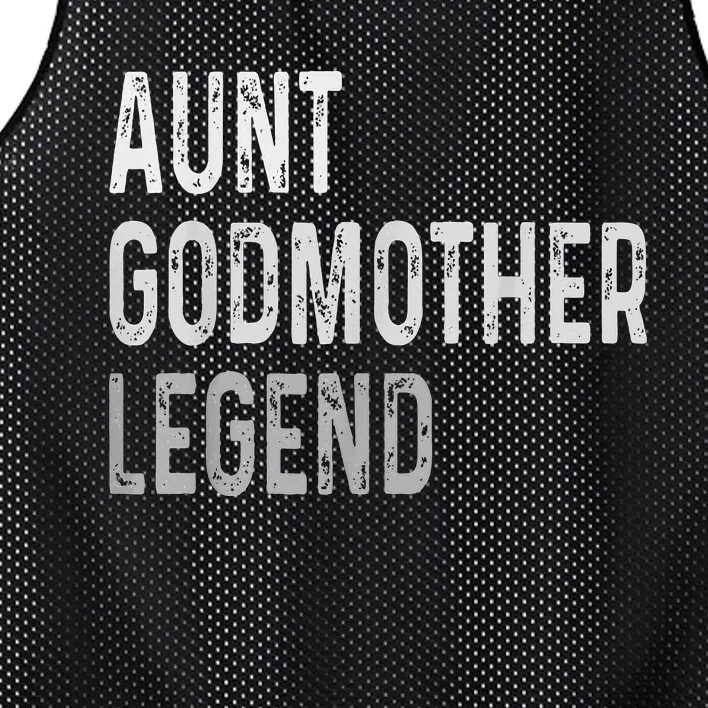 Aunt Godmother Legend Mesh Reversible Basketball Jersey Tank