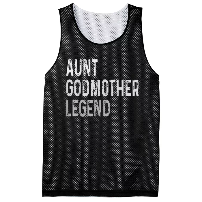 Aunt Godmother Legend Mesh Reversible Basketball Jersey Tank