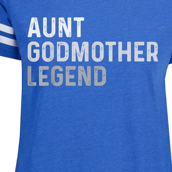 Aunt Godmother Legend Enza Ladies Jersey Football T-Shirt