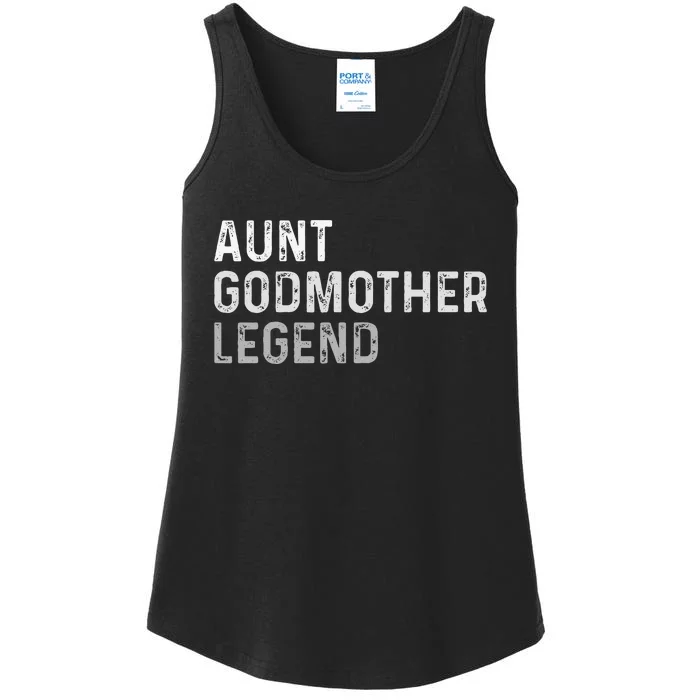 Aunt Godmother Legend Ladies Essential Tank