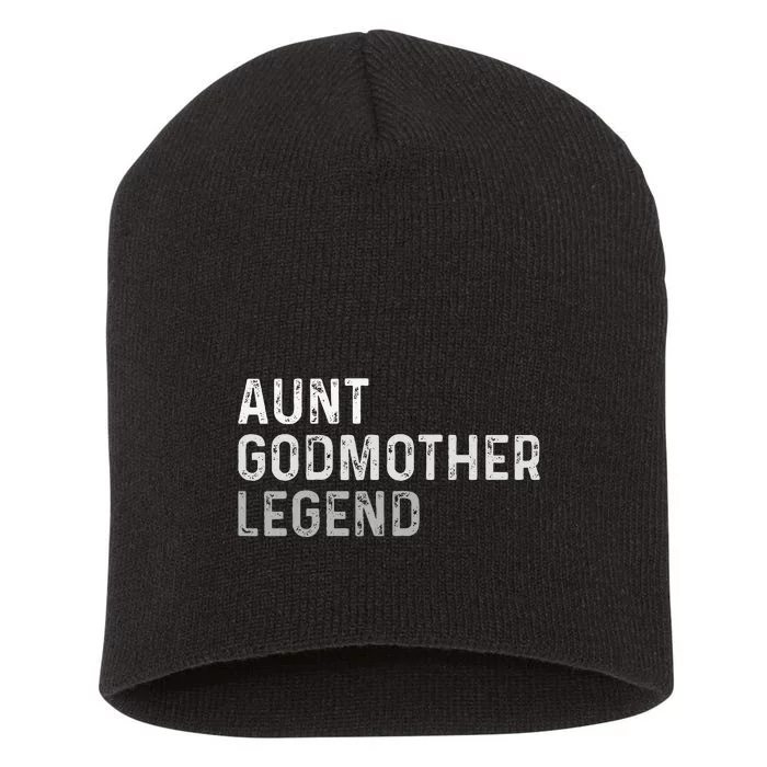 Aunt Godmother Legend Short Acrylic Beanie