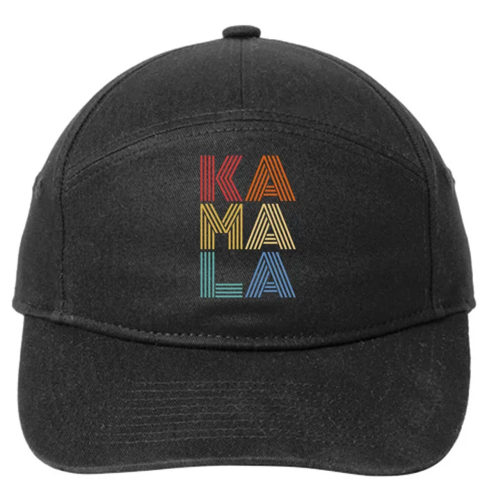 KAMALA HARRIS GRAPHIC 7-Panel Snapback Hat