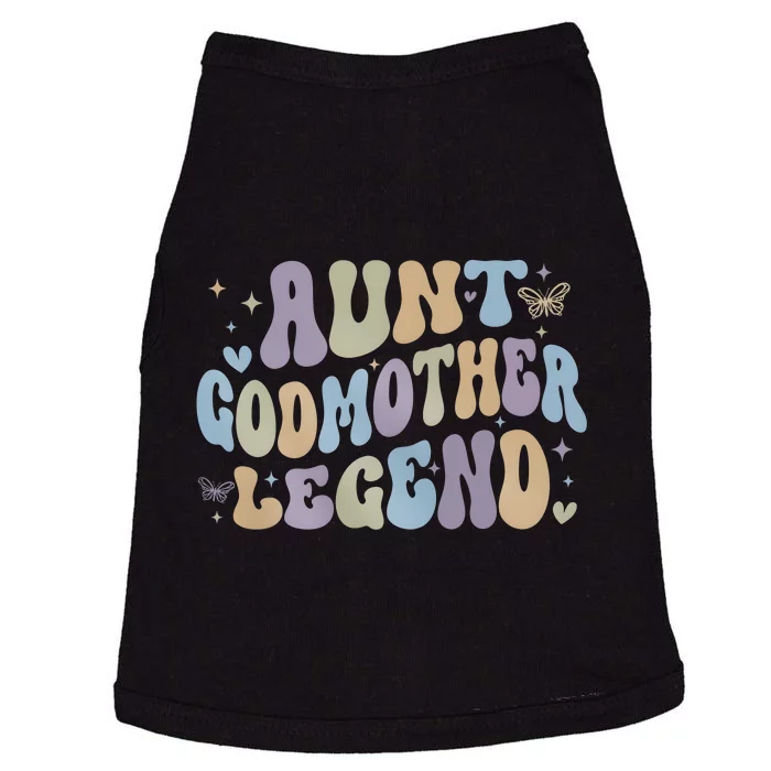 Aunt Godmother Legend Funny Godparent Doggie Tank