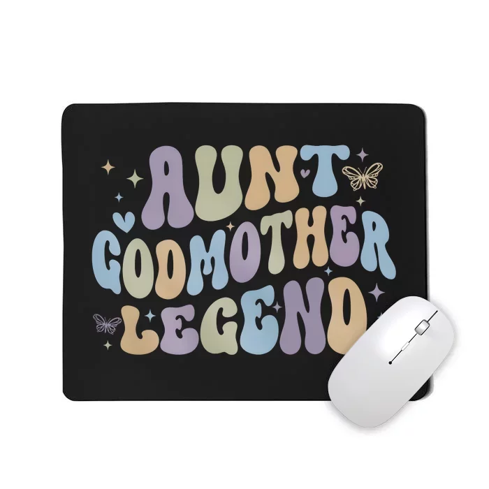 Aunt Godmother Legend Funny Godparent Mousepad