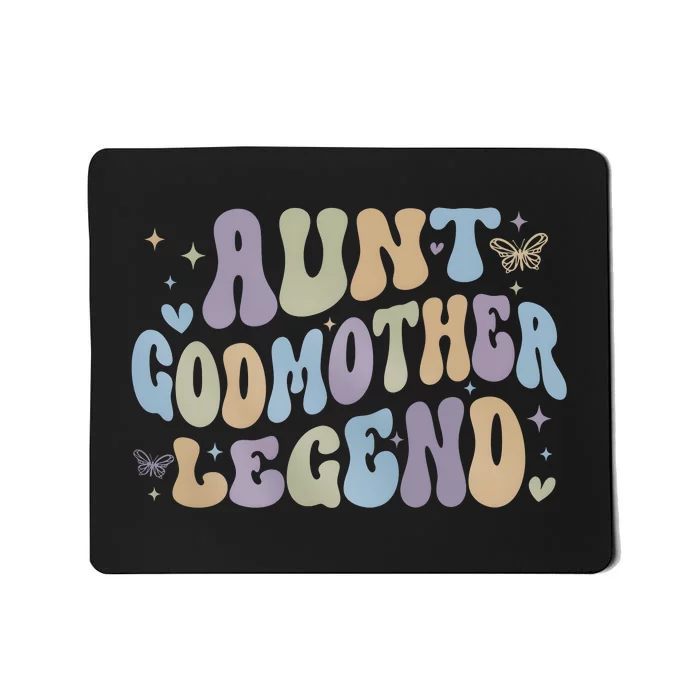 Aunt Godmother Legend Funny Godparent Mousepad