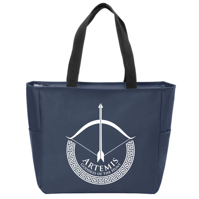 Ancient Greece Lovers Of Artemis Zip Tote Bag