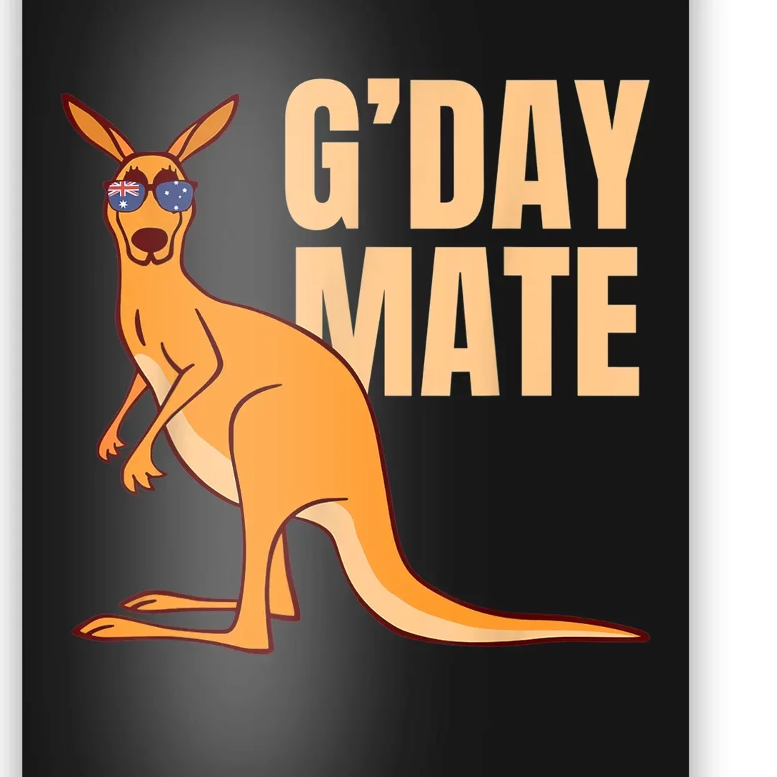 G\'Day Shirt Kangaroo Funny TeeShirtPalace Mate Australian Symbol | Poster TShirt Australia