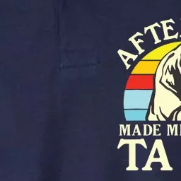 After God Made Me He Said Ta Da Great Dane Softstyle Adult Sport Polo