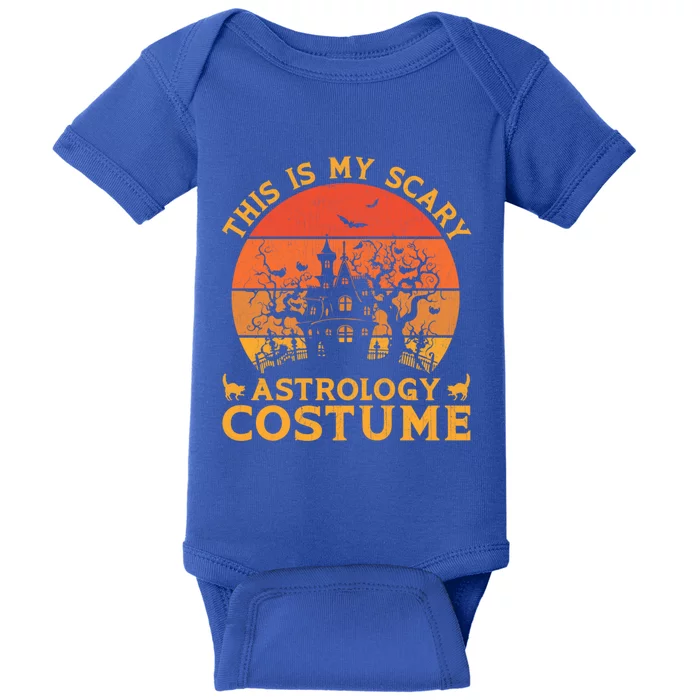 Astrology Group Matching This Is My Scary Halloween Costume Gift Baby Bodysuit