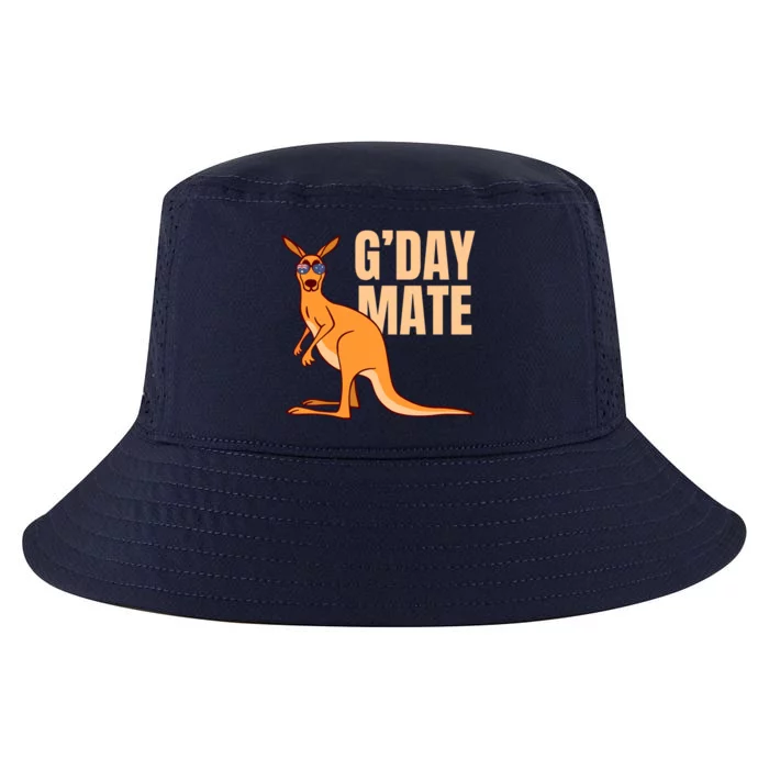 Australia G'day Mate Meaningful Gift Funny Kangaroo Australian Symbol Gift Cool Comfort Performance Bucket Hat