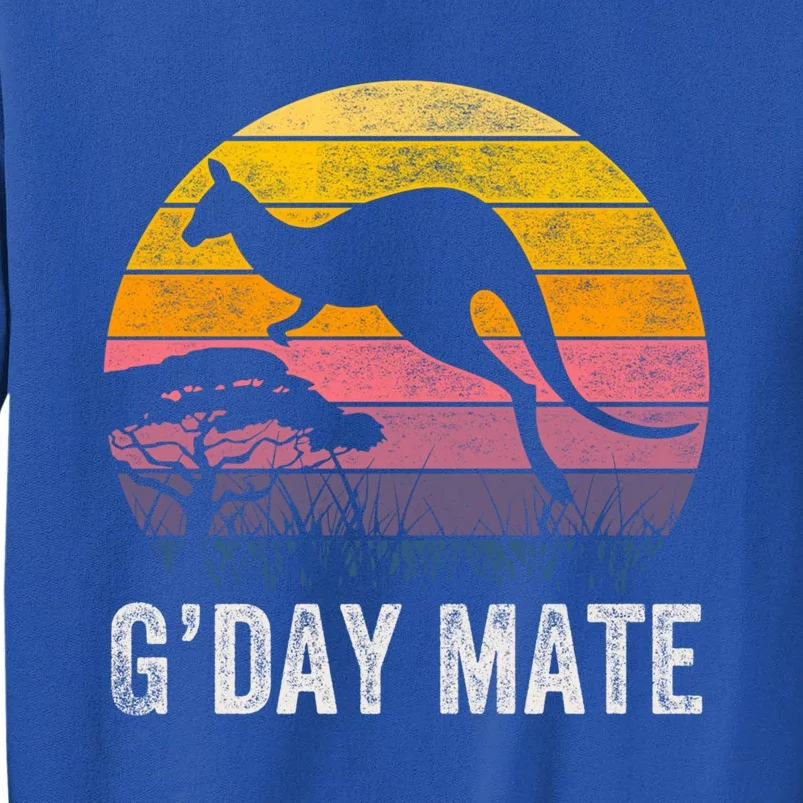 Australia G'day Mate Cool Gift Funny Kangaroo Australian Symbol Gift Sweatshirt