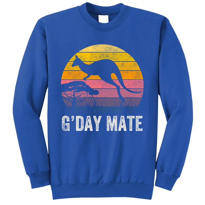 Australia G'day Mate Cool Gift Funny Kangaroo Australian Symbol Gift Sweatshirt