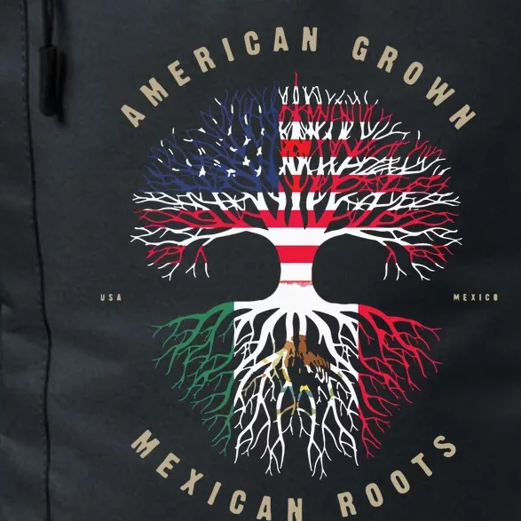 American Grown Mexican Roots Mexico Flag Daily Commute Backpack