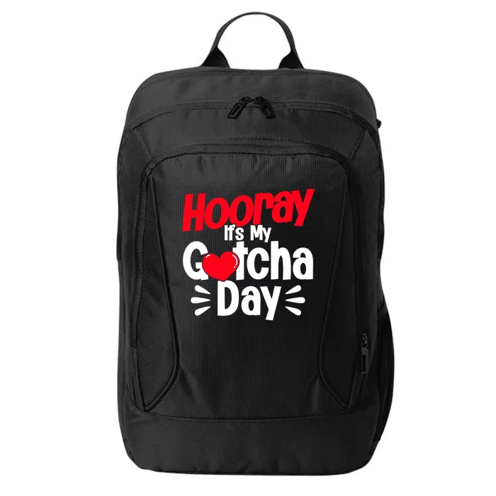 Adopt Gotcha My Gotcha Day Adoption Day City Backpack