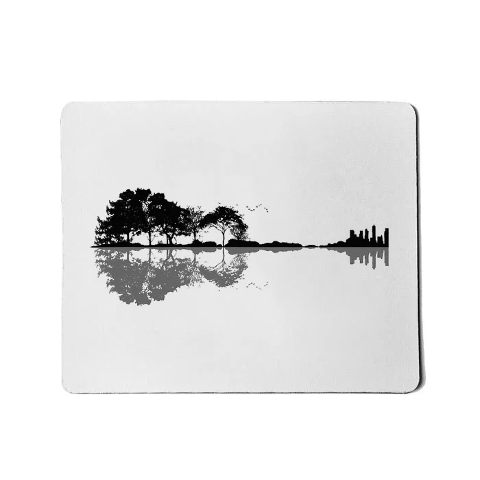 Acoustic Guitar Nature Forest Music Bass Guitarist Mousepad