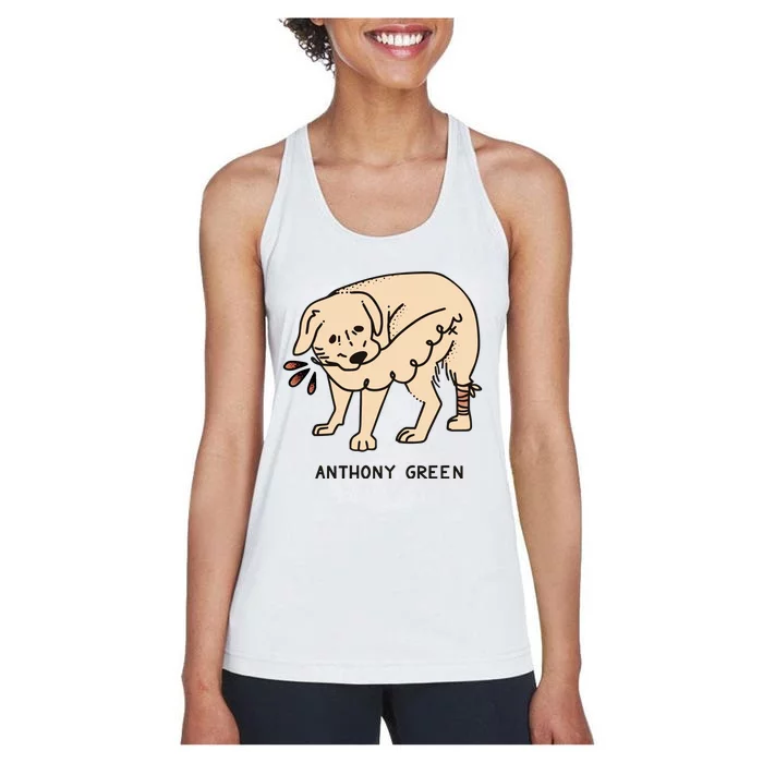 Anthony Green Numb Women's Racerback Tank