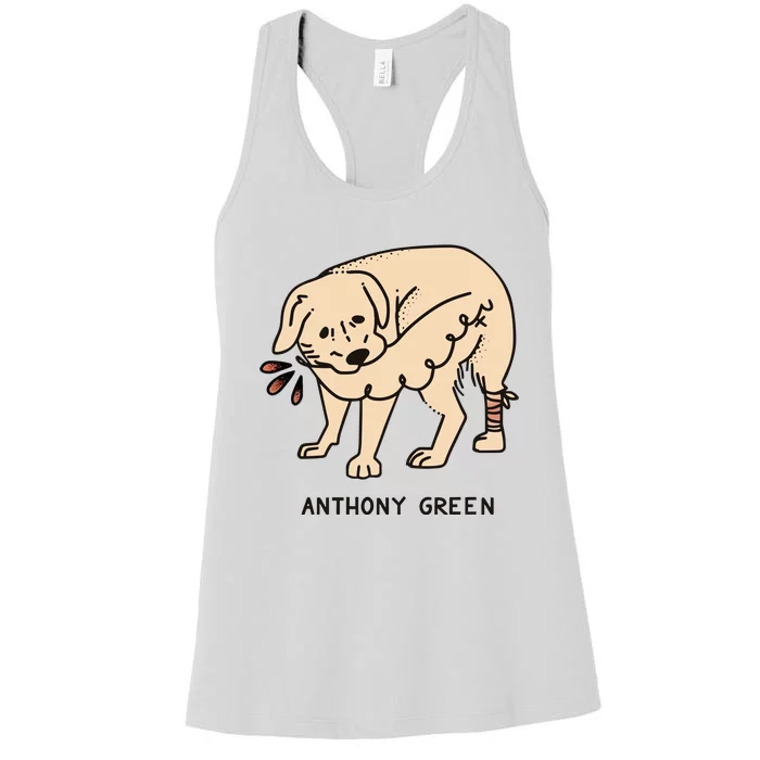 Anthony Green Numb Women's Racerback Tank