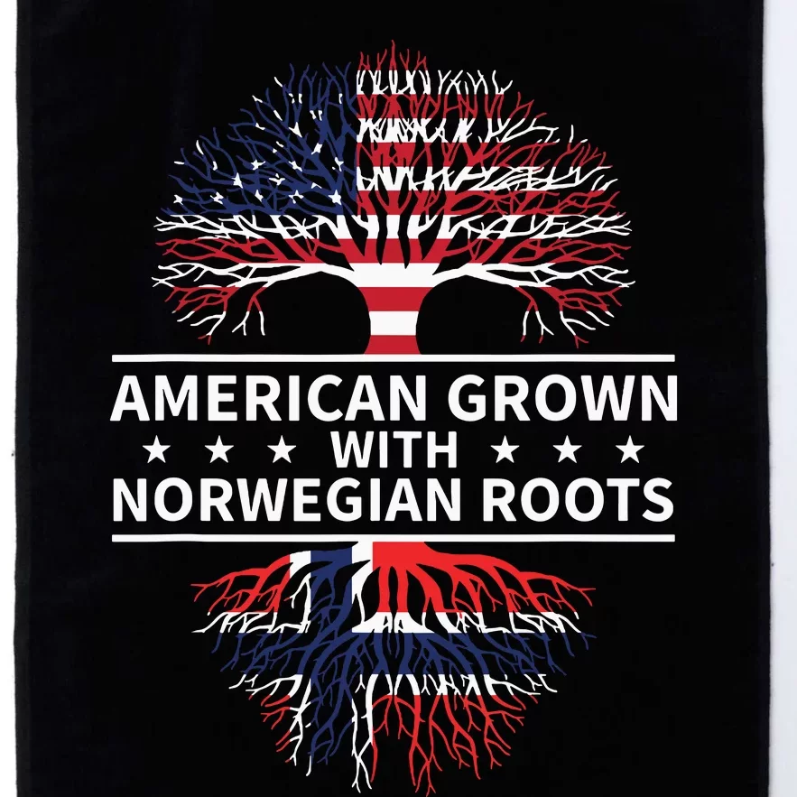 American Grown Norwegian Roots Gift Platinum Collection Golf Towel