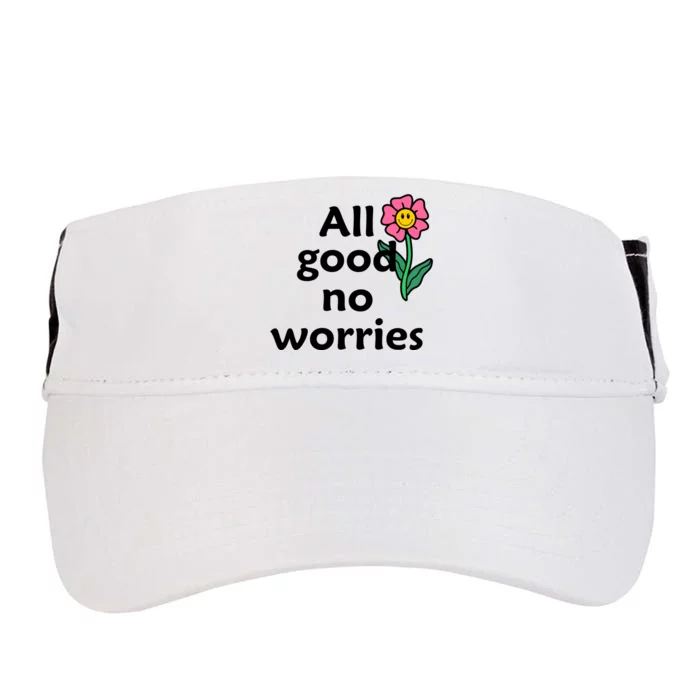 All Good No Worries Adult Drive Performance Visor