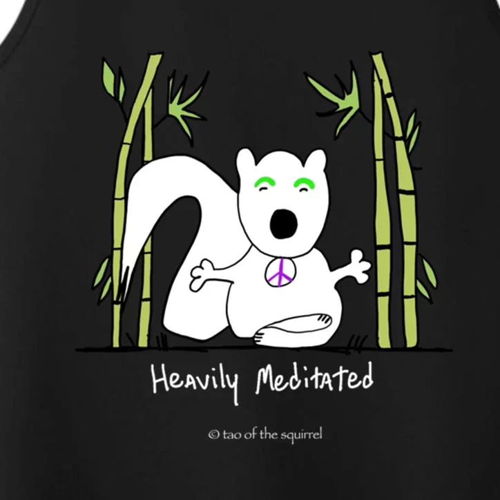 Awesome Gift Now Gift Tao Of The Squirrel: Heavily Meditated Cool Gift Performance Tank