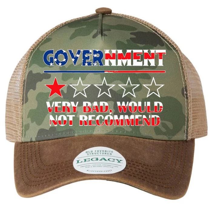 Anti Government One Star Rate Not Recommend Legacy Tie Dye Trucker Hat