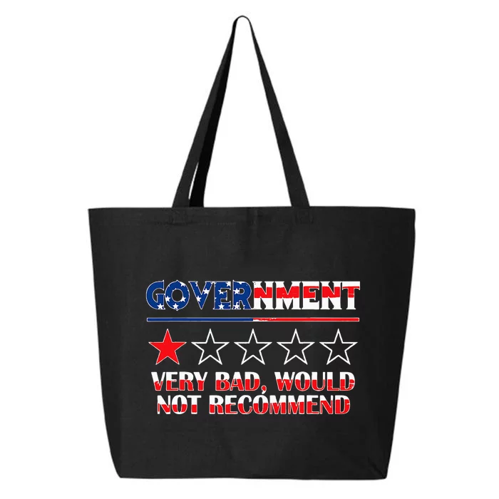 Anti Government One Star Rate Not Recommend 25L Jumbo Tote