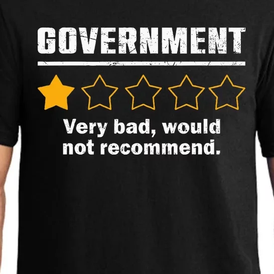 Anti Government One Star Rate Not Recommend Pajama Set